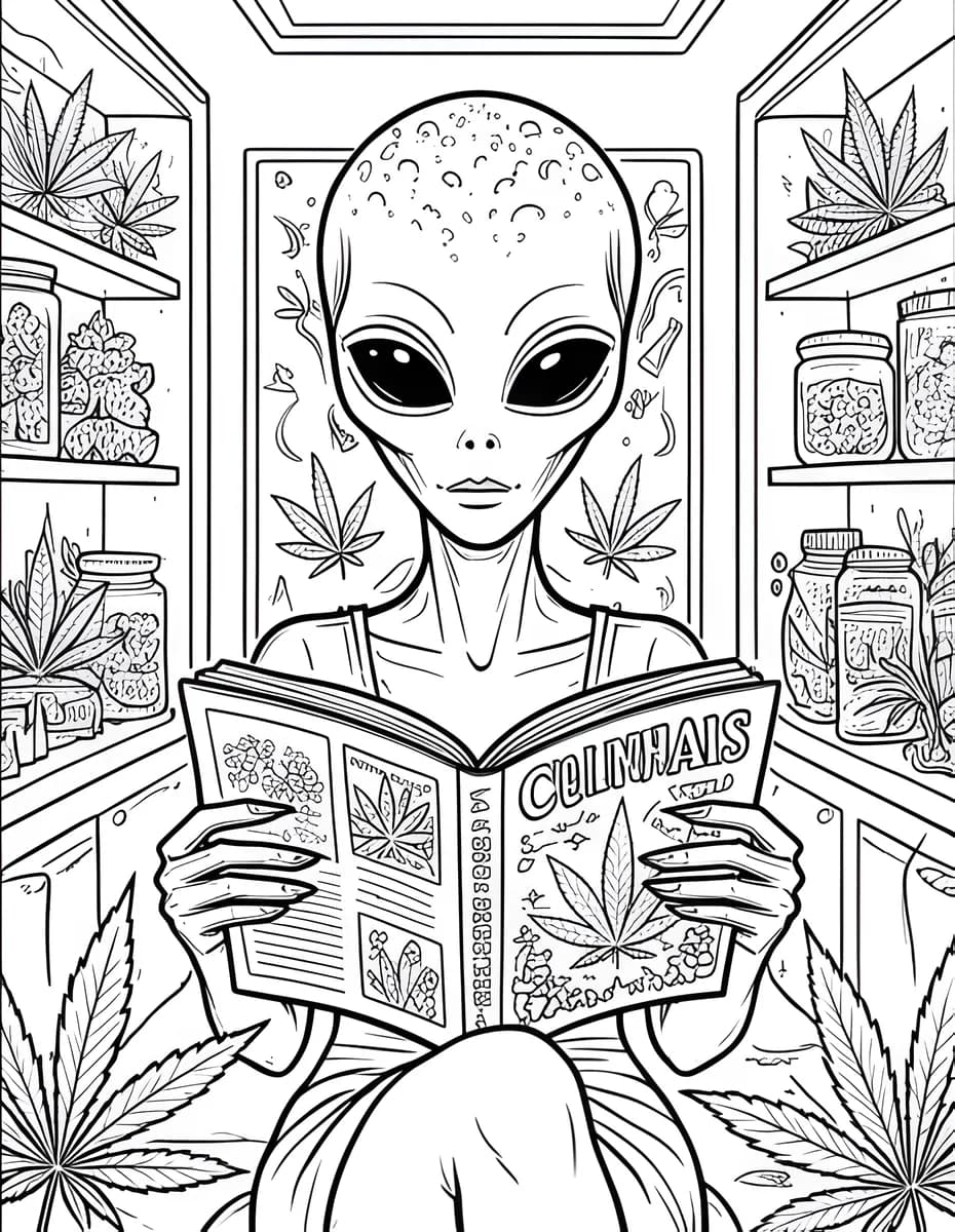 Strain Studies — coloring page