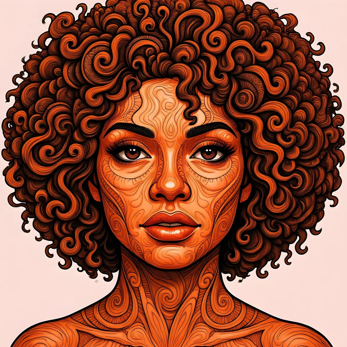 Patterned Crown — colored by Vivid Void community