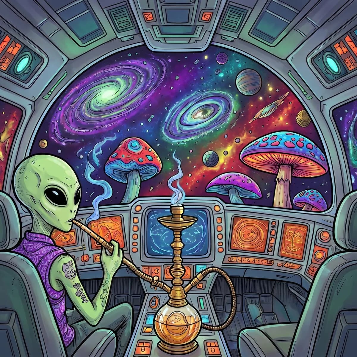 Hookah at the Helm