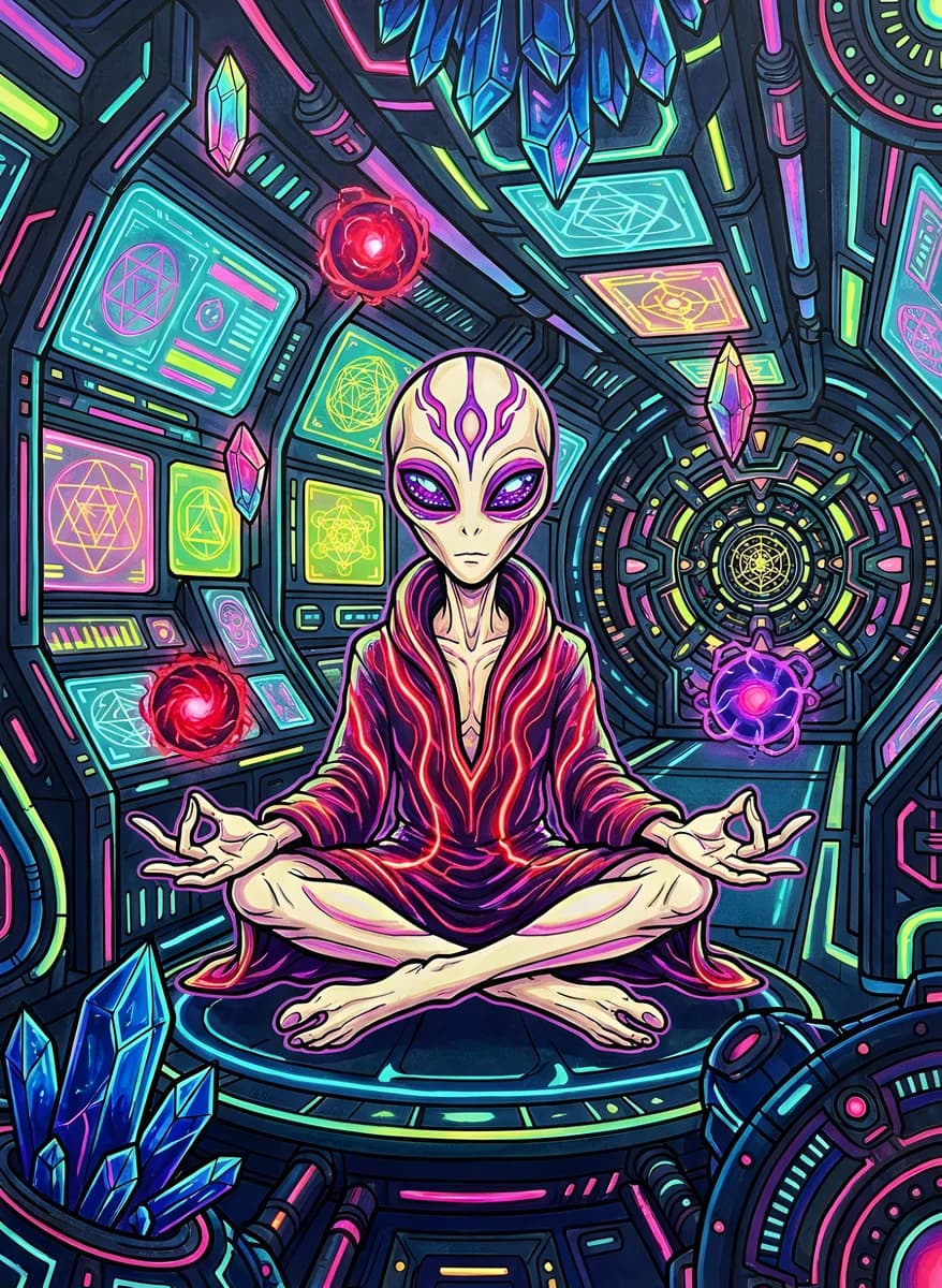 The Sigil Chamber — colored by Vivid Void community