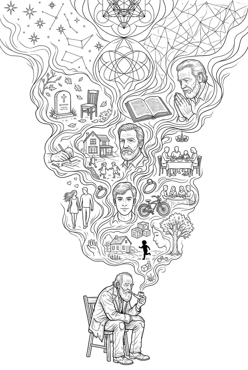 Life of a Dreamer — coloring page