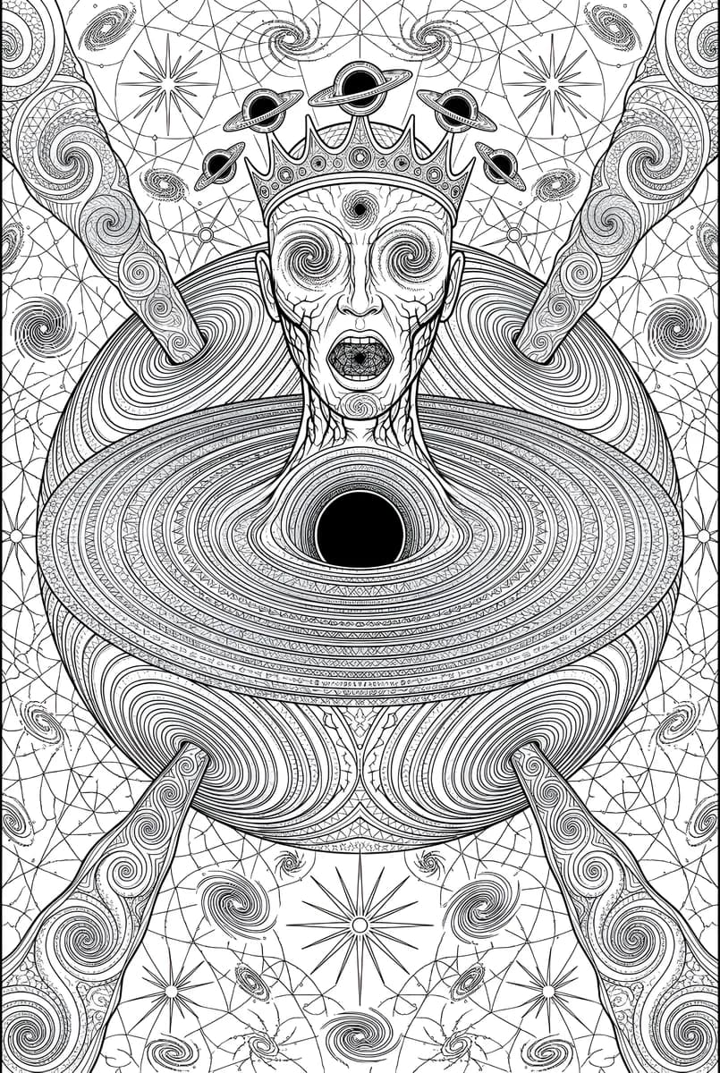 Void Entity 2 — coloring page
