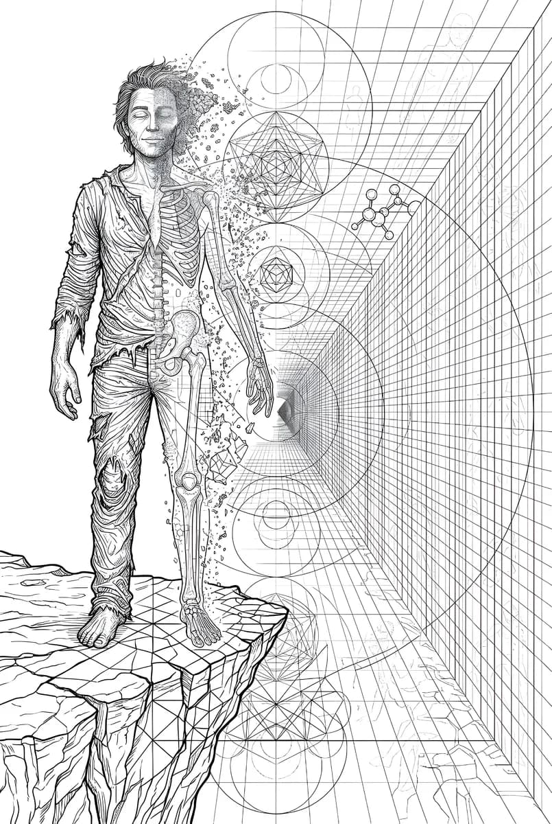 Dissolution — coloring page