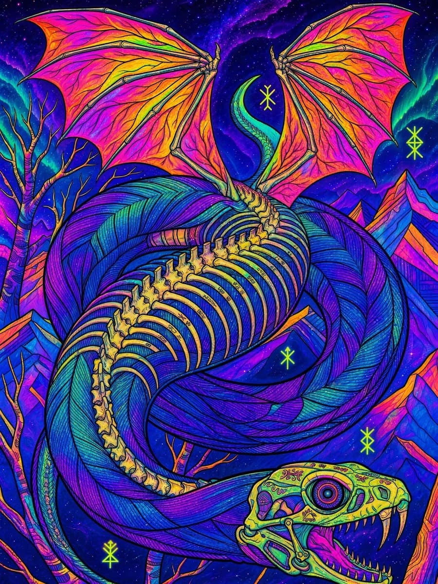 Flying Serpent 2 — colored reference